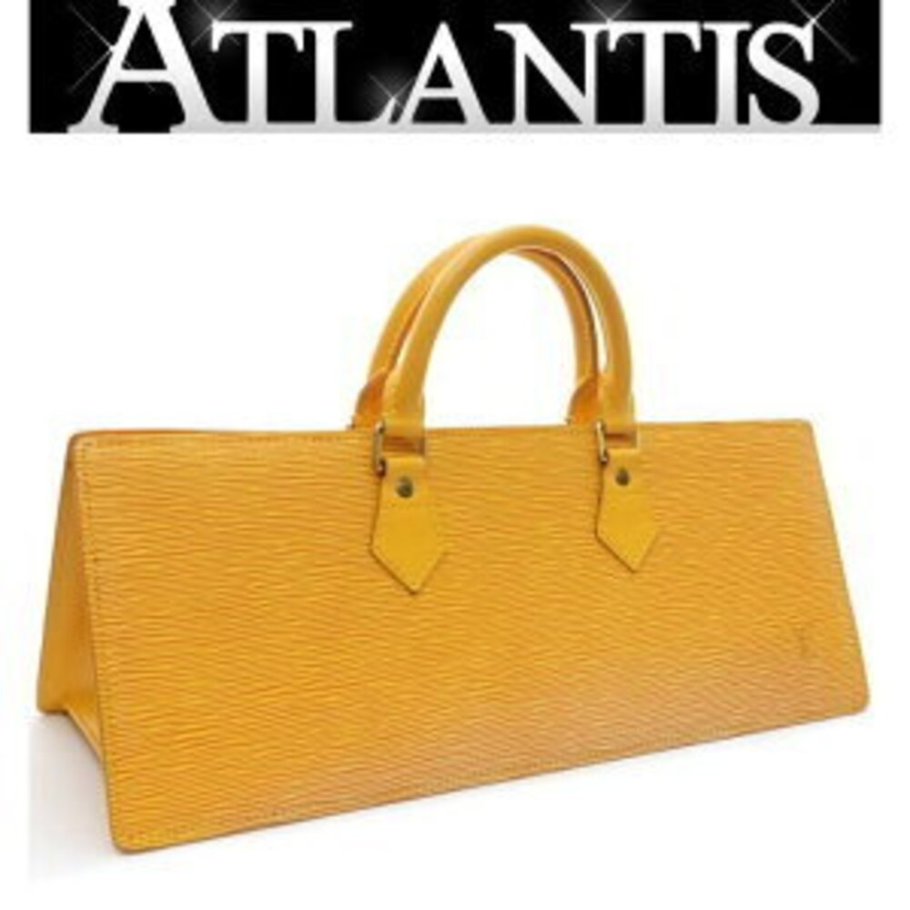 Louis Vuitton Sac Triangle Handbag Tassili Yellow